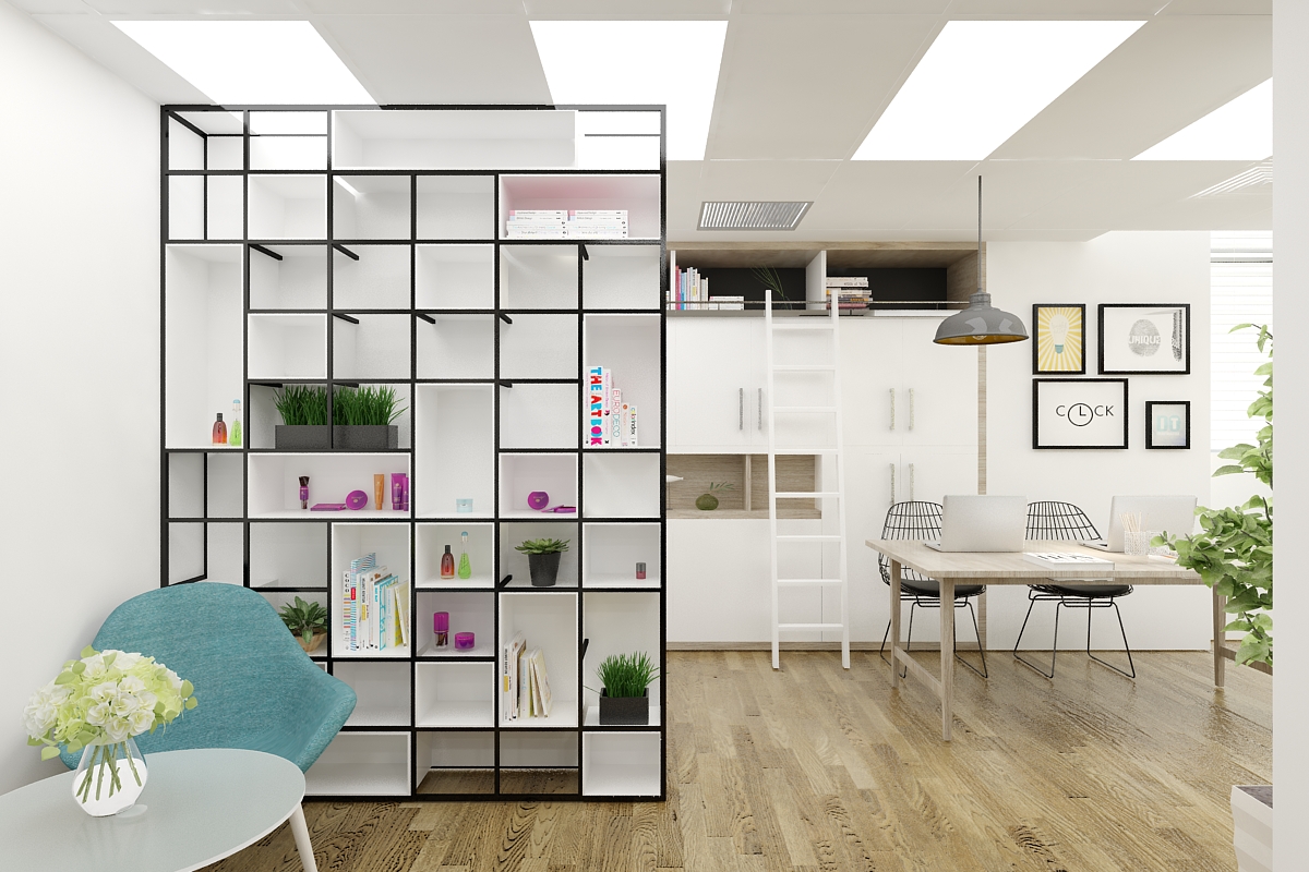 Thi công văn phòng Công ty Hướng Việt